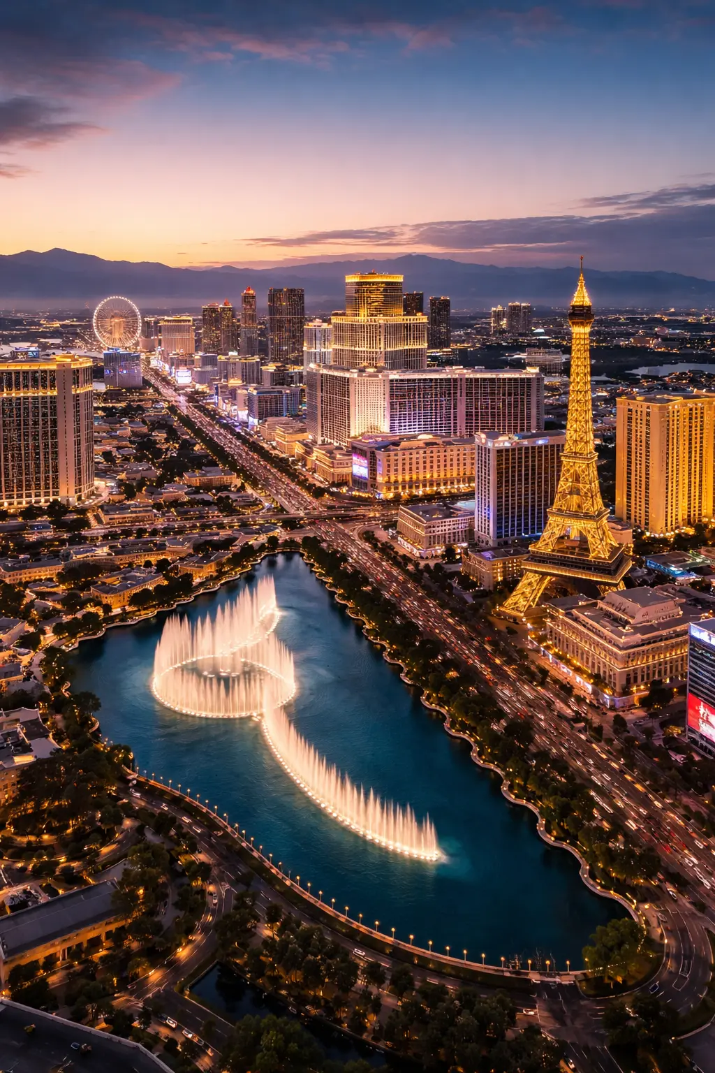 las vegas drone shot. showing areas we serve for custom kitchen cabinets and kitchen remodeling services